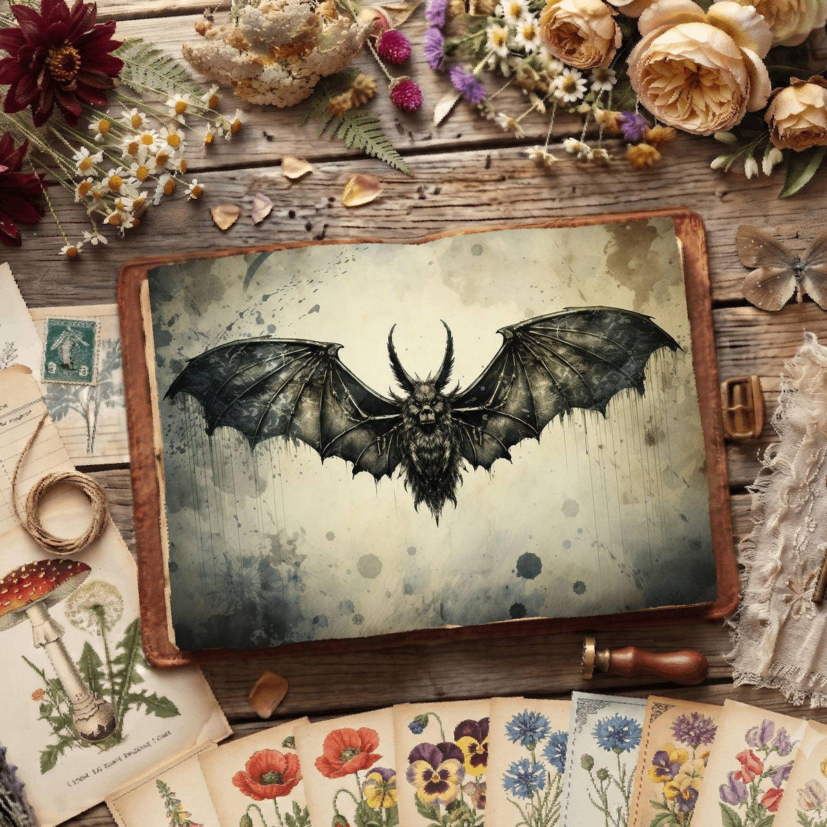 Gothic Digital Papers