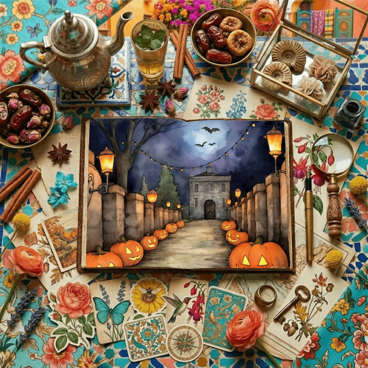 Halloween Digital Papers