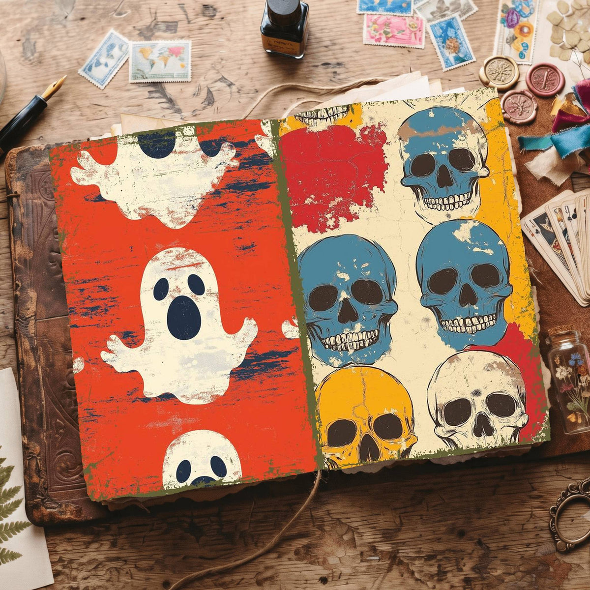 Halloween Digital Papers