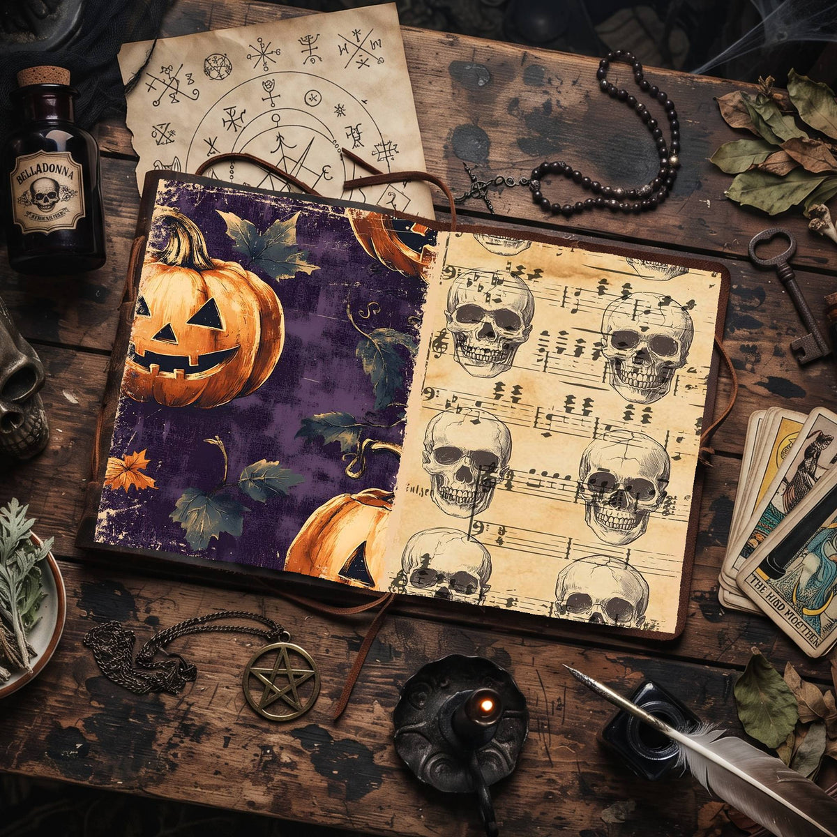 Halloween Digital Papers
