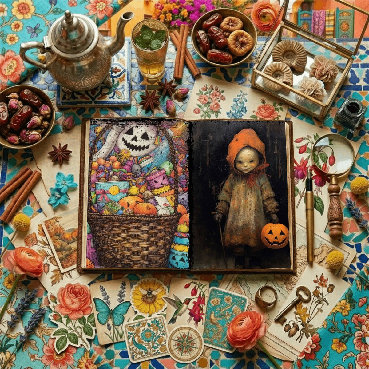 Halloween Digital Papers