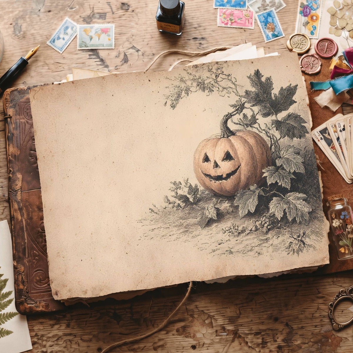 Halloween Digital Papers