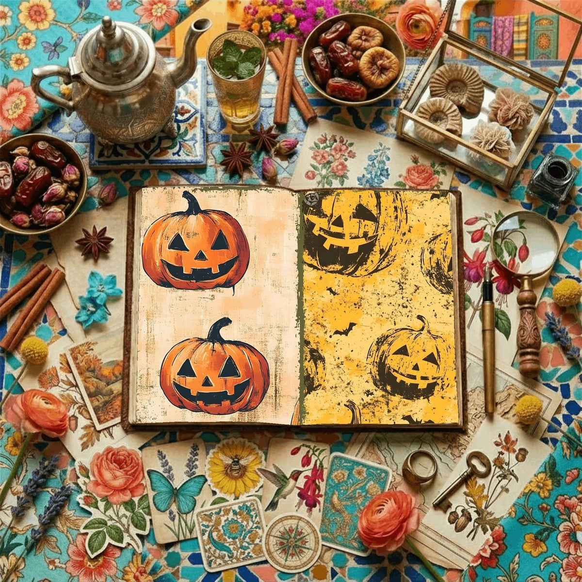 Halloween Digital Papers