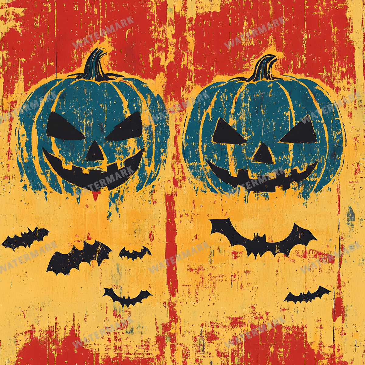 Halloween Seamless Pattern