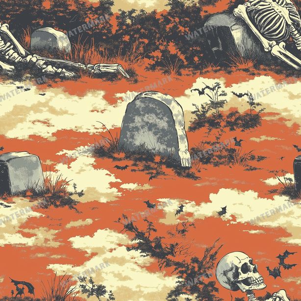 Halloween Seamless Pattern