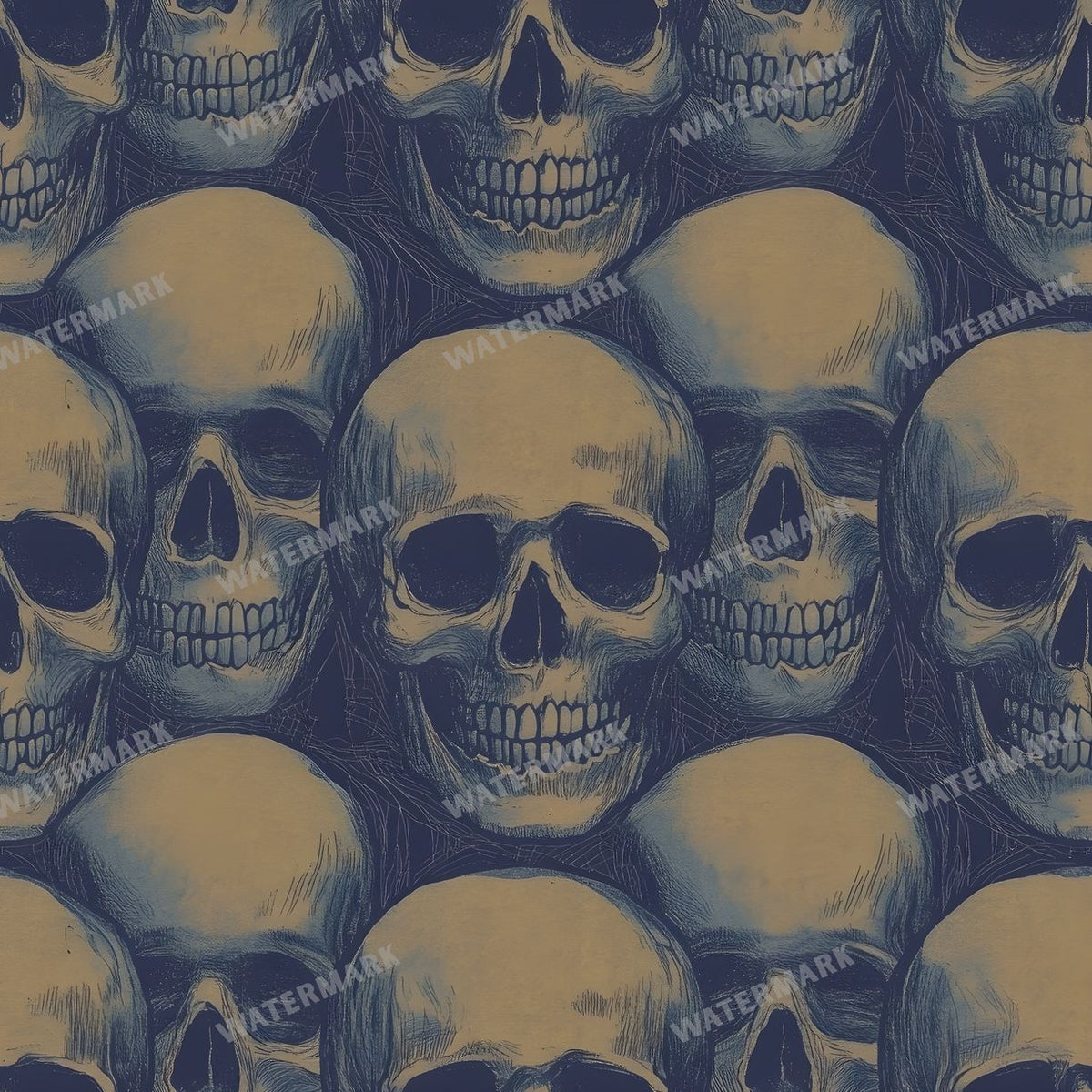 Halloween Seamless Pattern