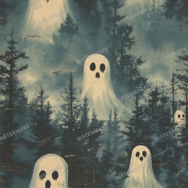 Halloween Seamless Pattern