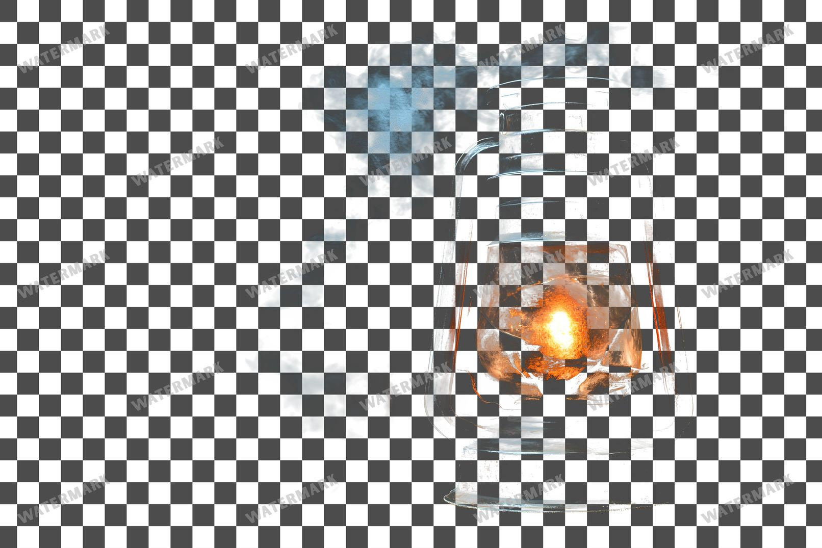 Haunted Lantern Transparent Overlay Pngs
