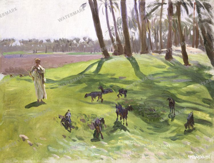John Singer Sargent Vintage Paintings