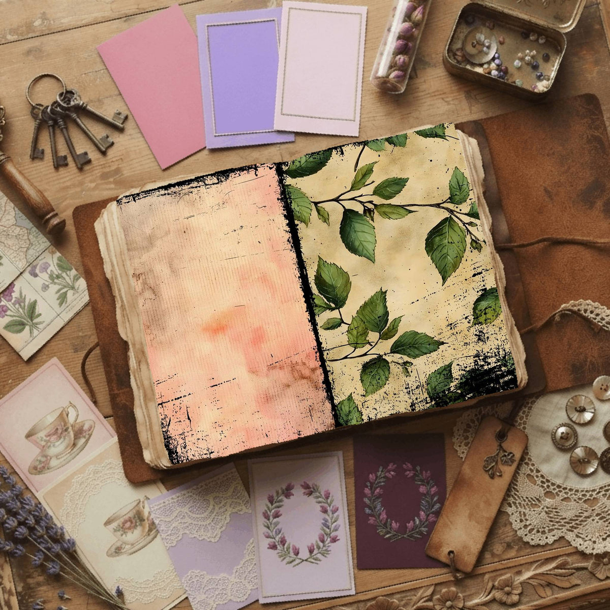 Leafy Digital Papers