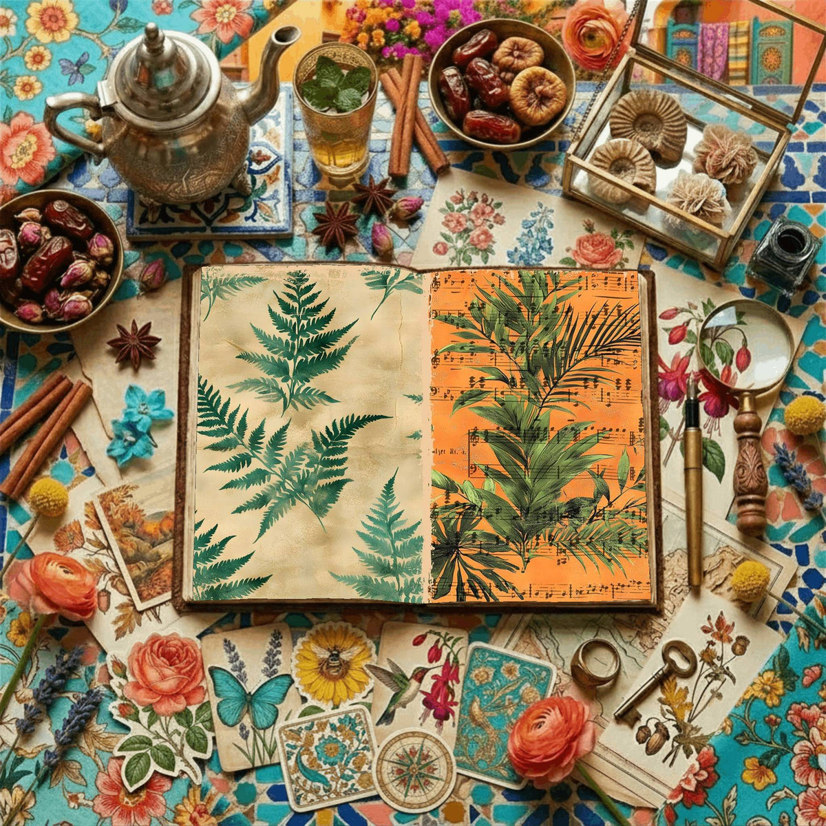 Leafy Digital Papers