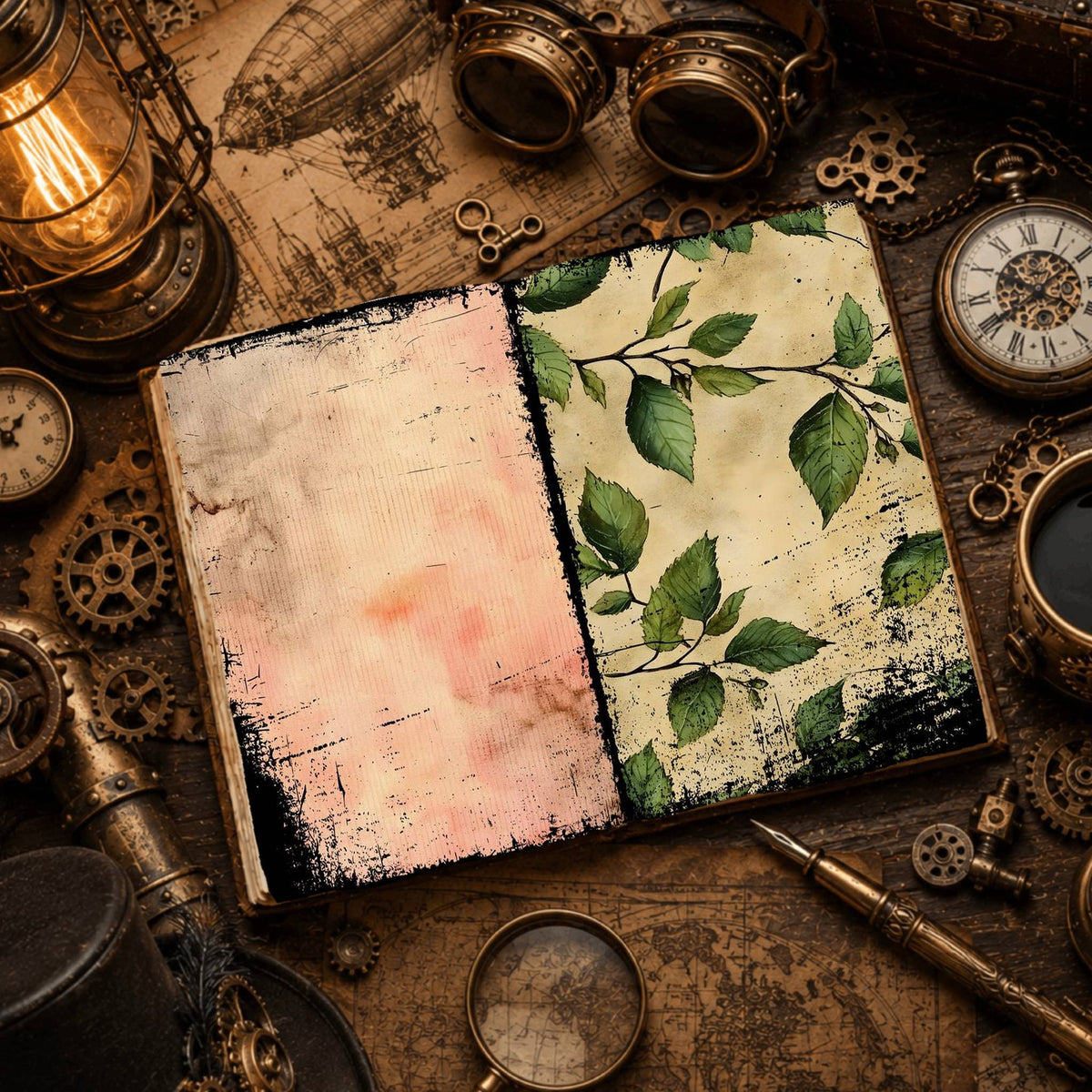 Leafy Digital Papers