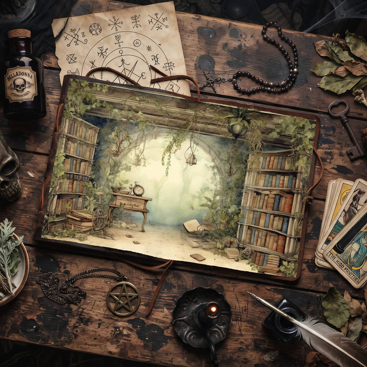 Magic Books Library Digital Papers