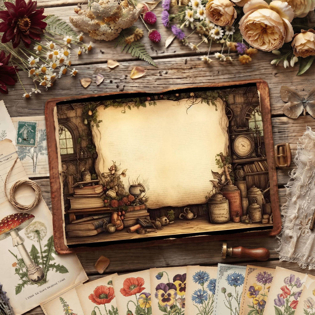 Magic Books Library Digital Papers