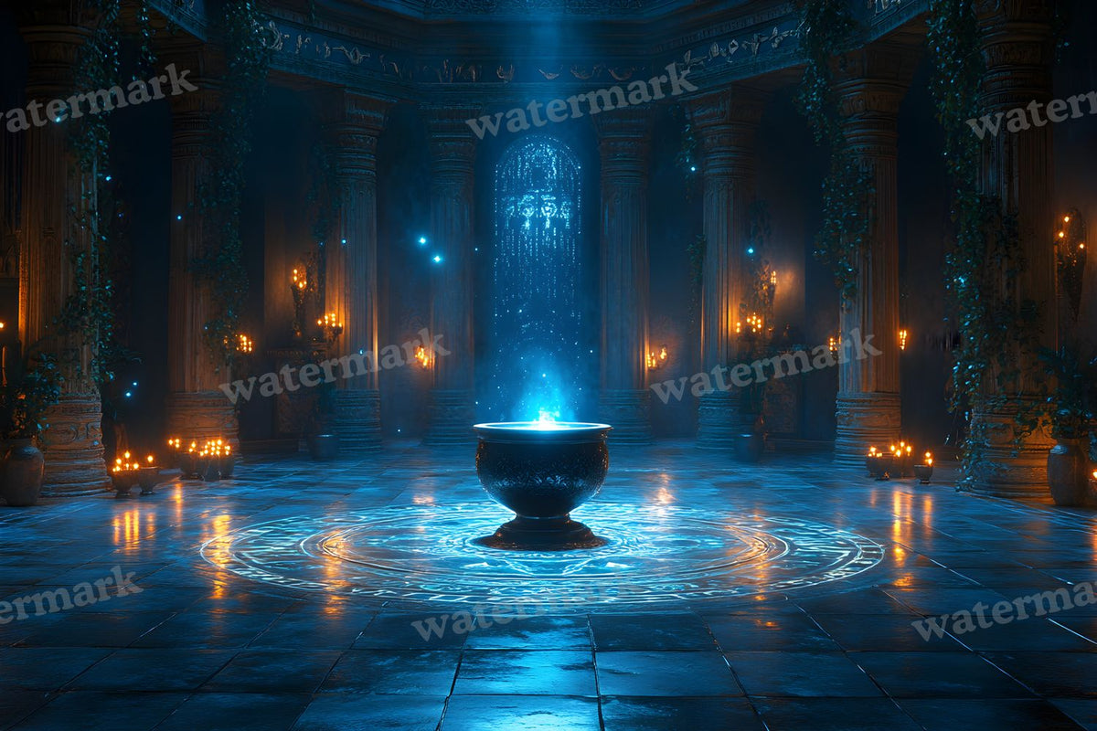 Moonlit Ritual Backdrop Images