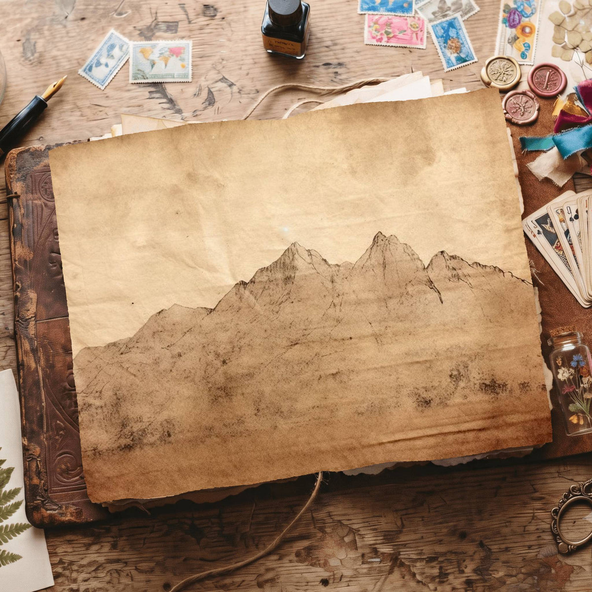 Mountains Digital Papers