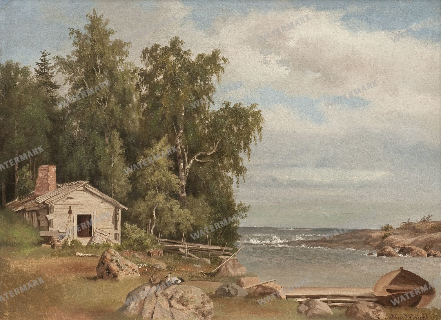 Oceans & Ships Vintage Paintings