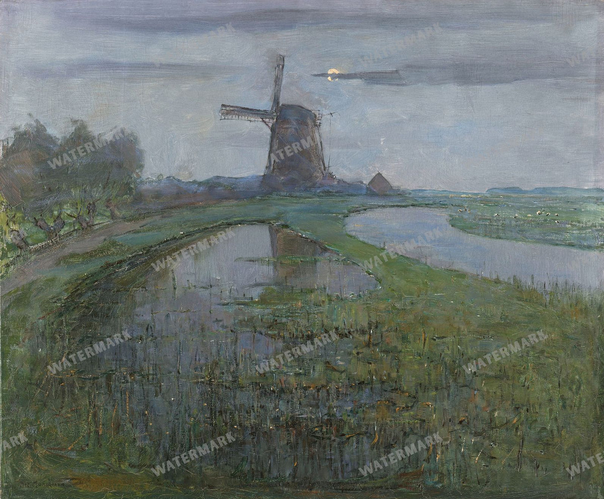 Piet Mondrian Vintage Paintings