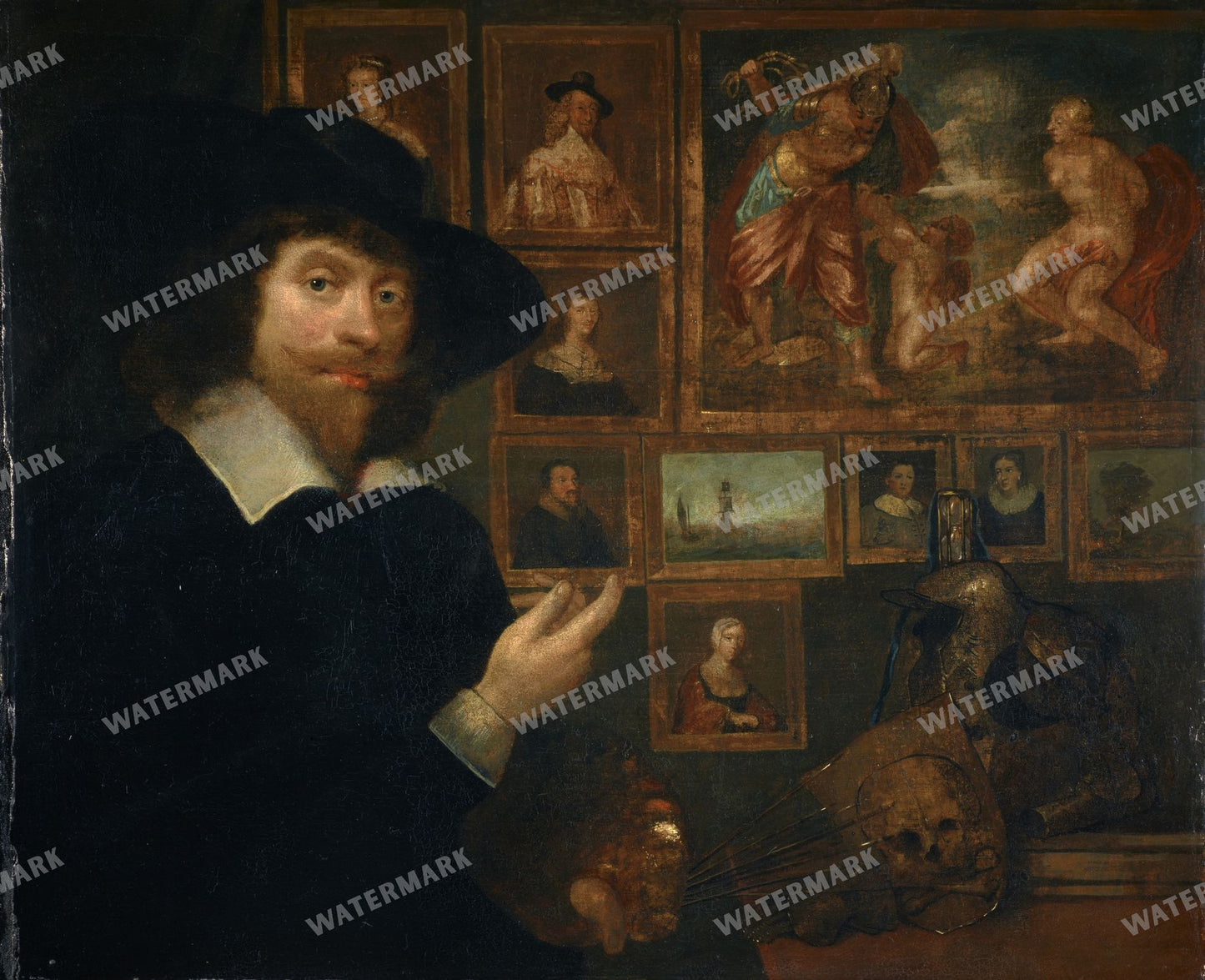 Portraits Vintage Paintings