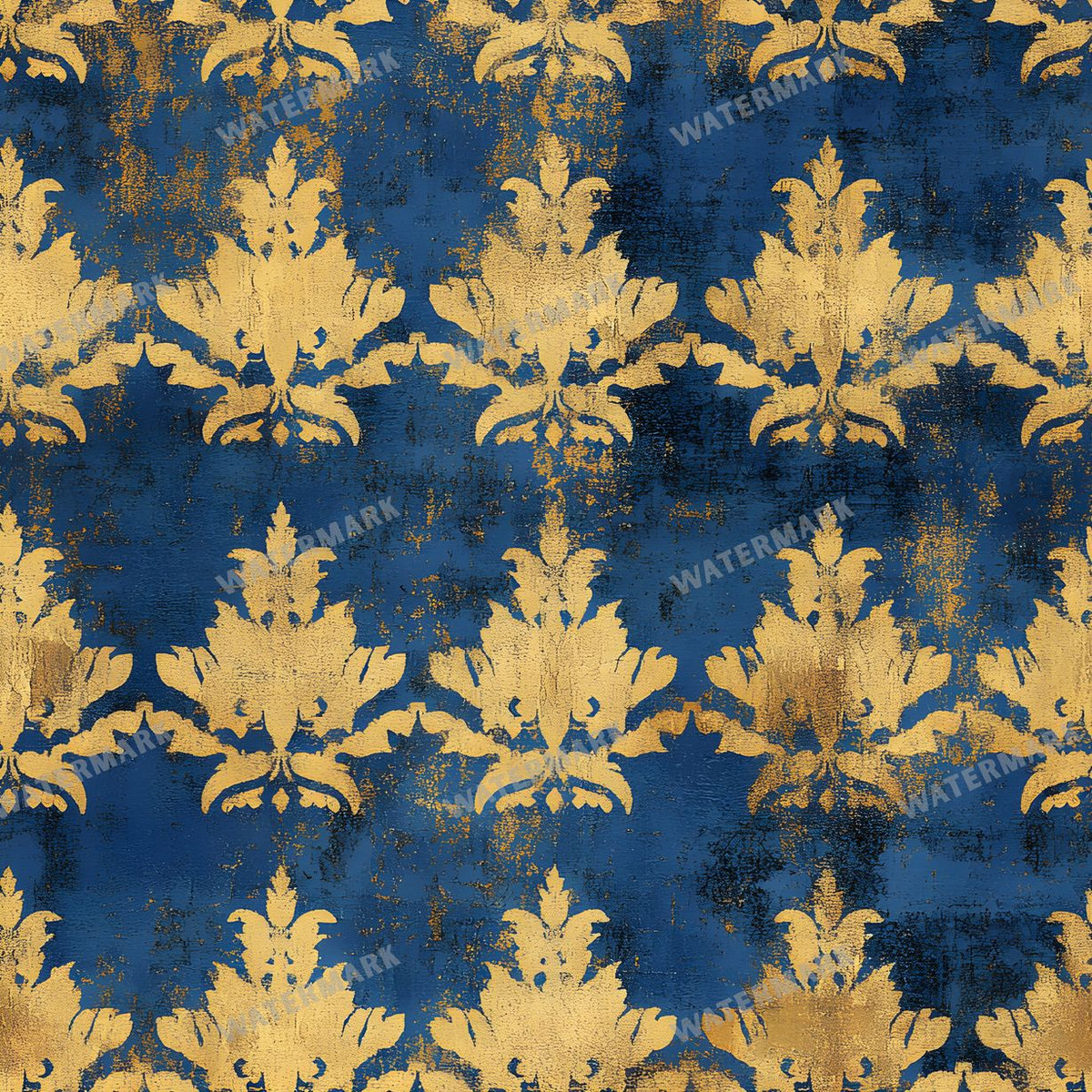 Regal Damask seamless pattern digital paper, repeating design 12