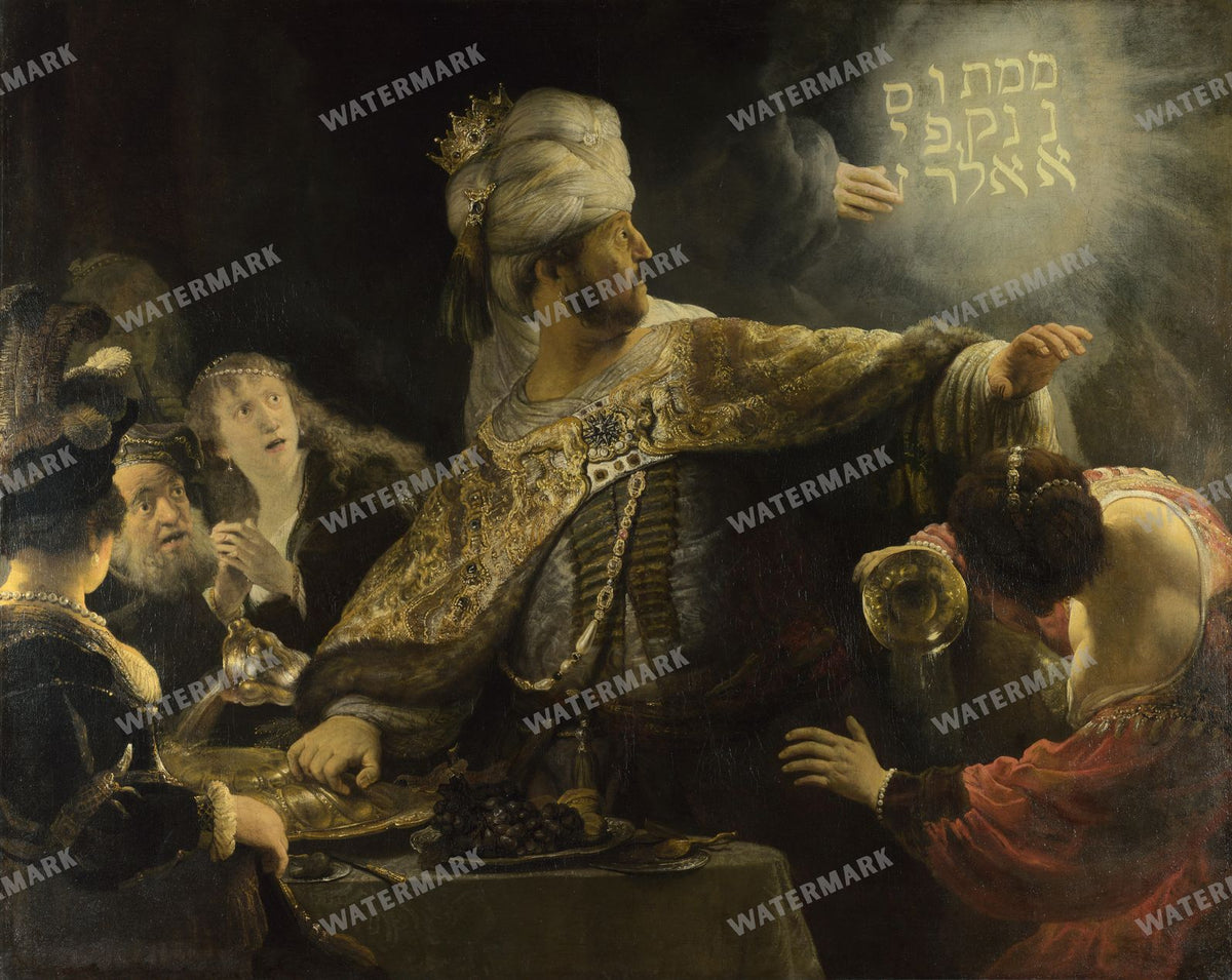 Rembrandt Van Rijn Vintage Paintings