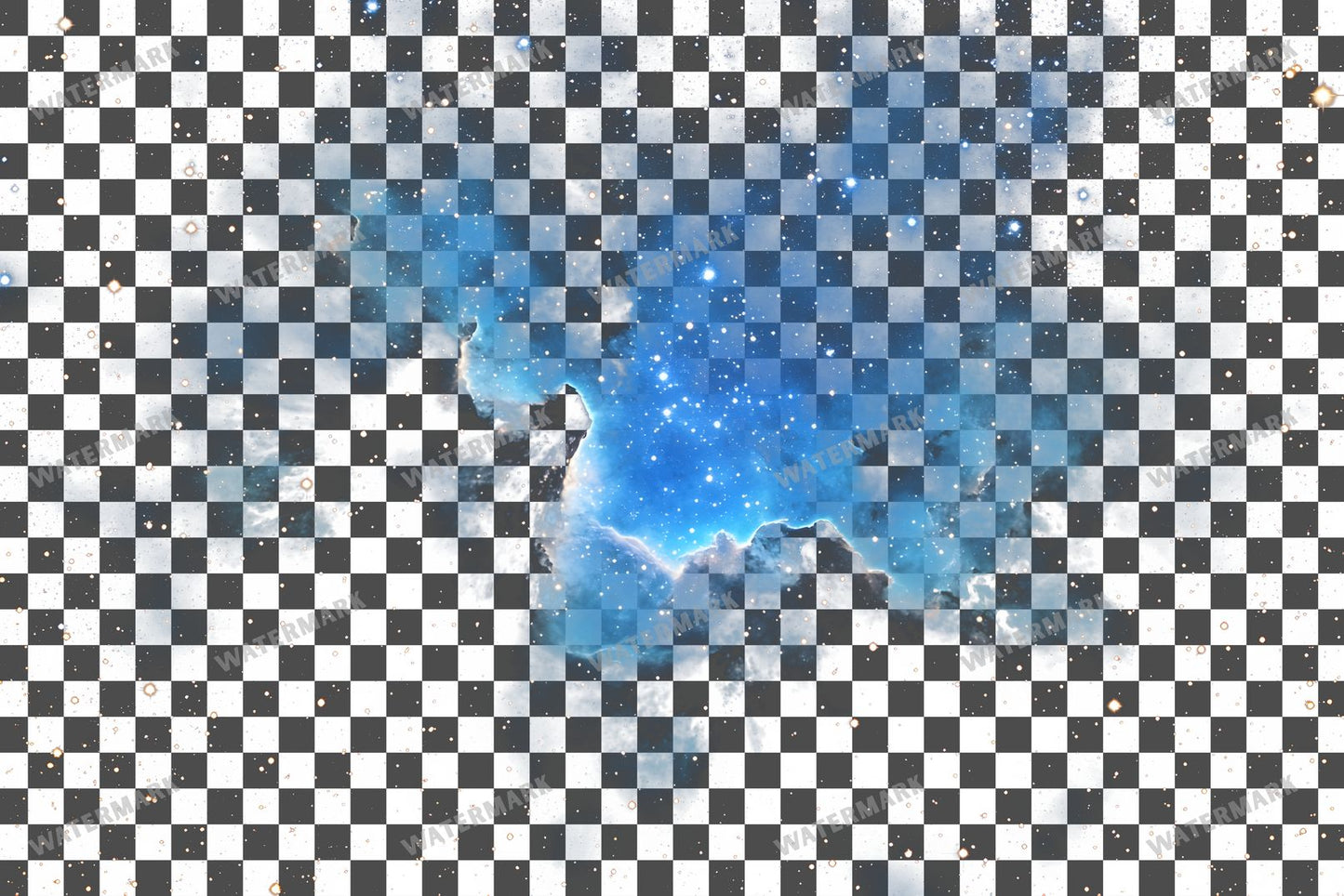 Starry Nebula Transparent Overlay Pngs