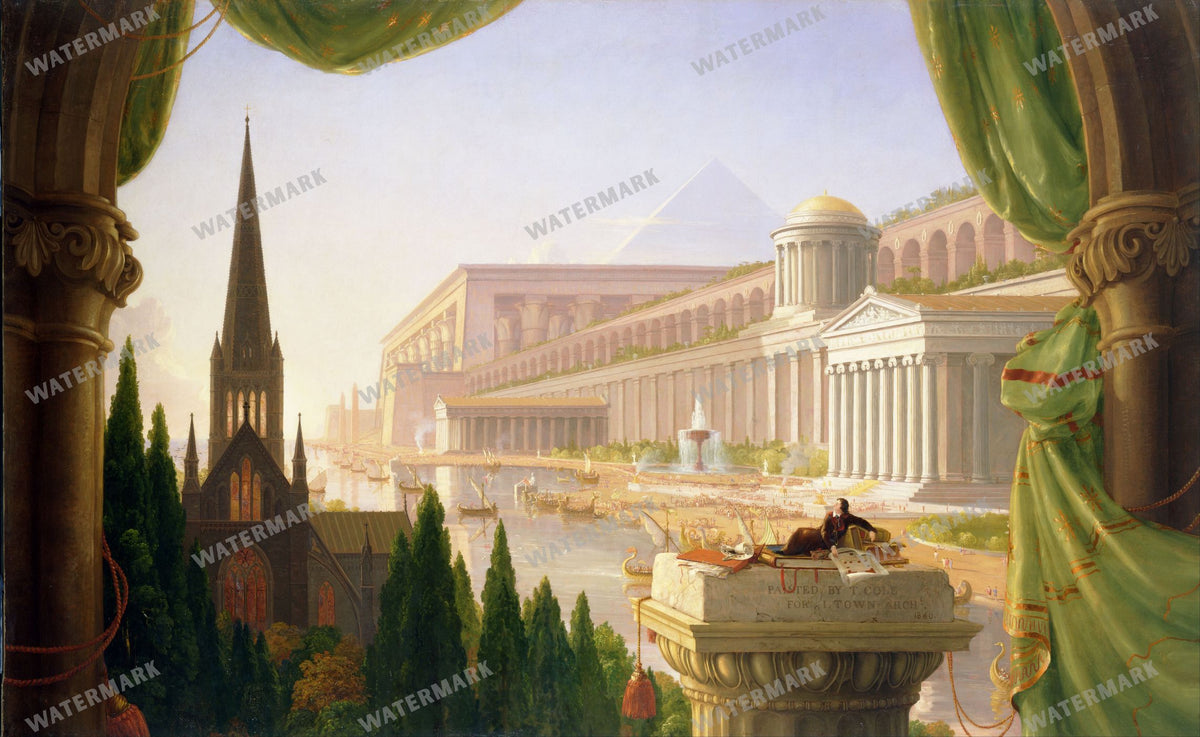 Thomas Cole Vintage Paintings