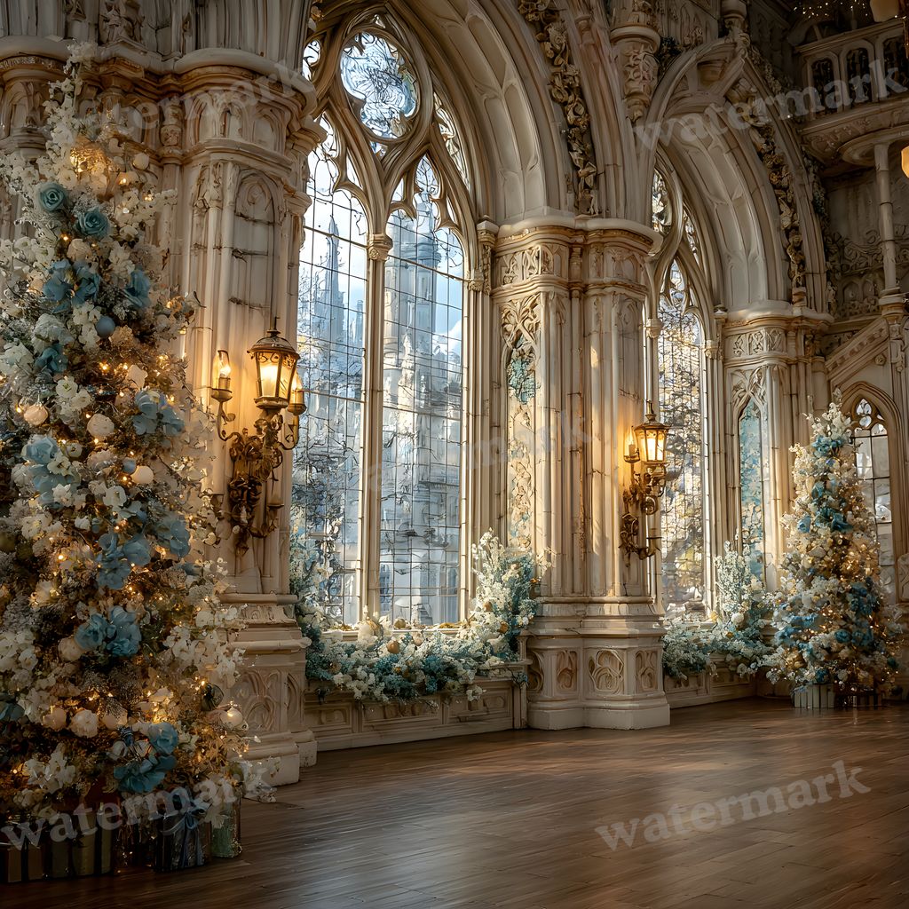 Victorian Christmas Backdrop Images