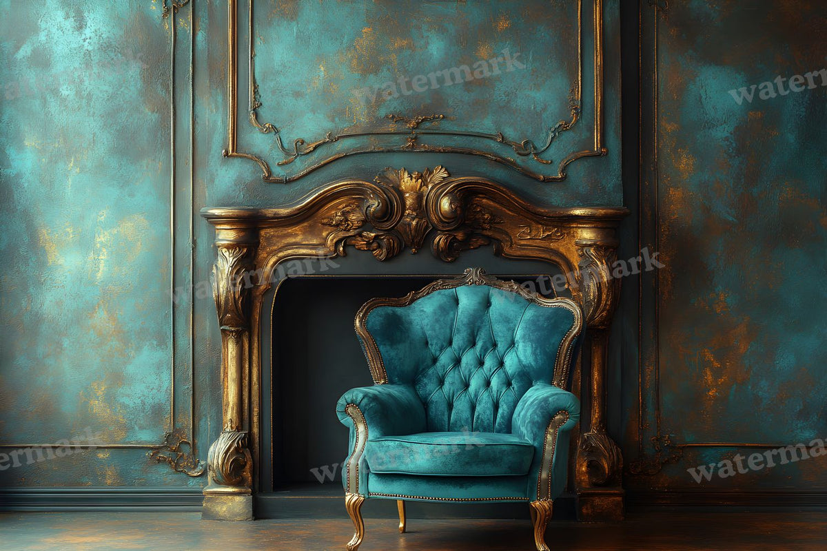 Victorian Cinematics digital photo backdrop for photo editing, preview 11