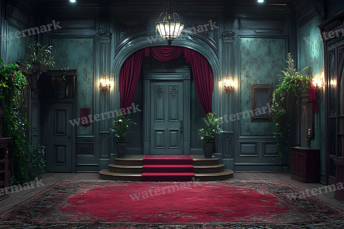 Victorian Cinematics digital photo backdrop for photo editing, preview 11