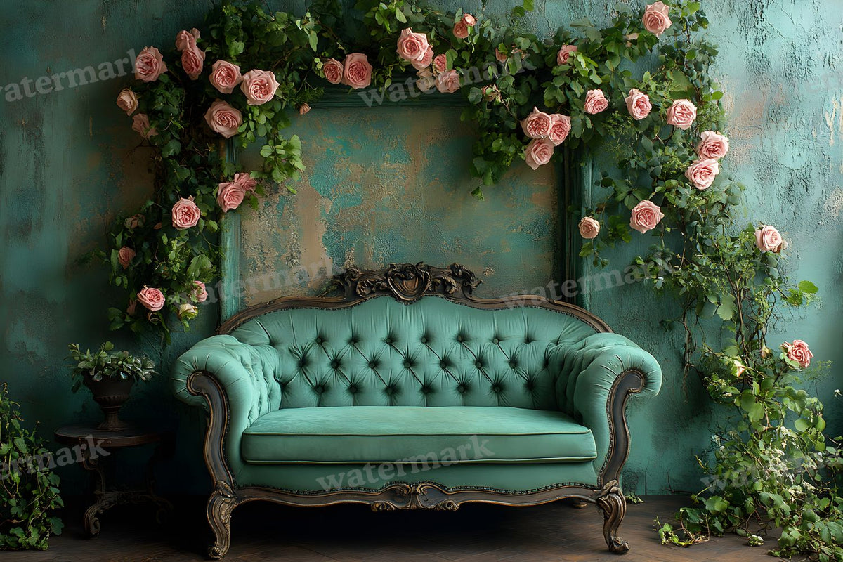 Victorian Cinematics digital photo backdrop for photo editing, preview 11