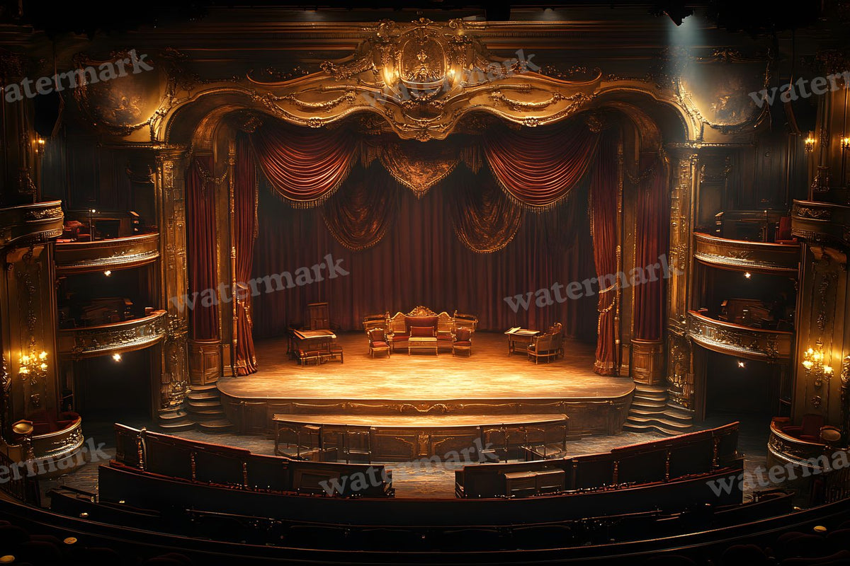 Victorian Opera Stage Backdrop Images
