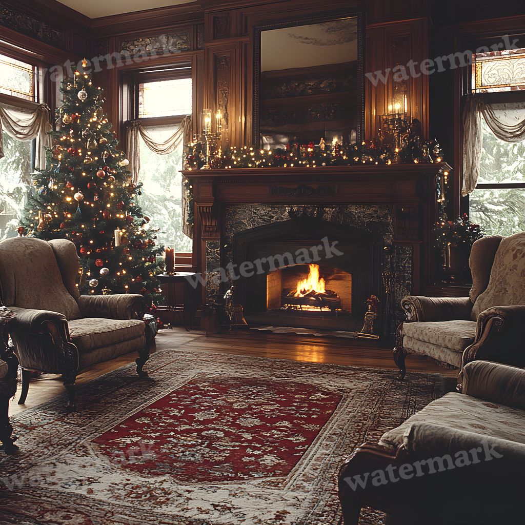 Victorian Winter Backdrop Images