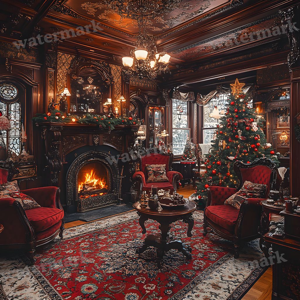 Victorian Winter Backdrop Images