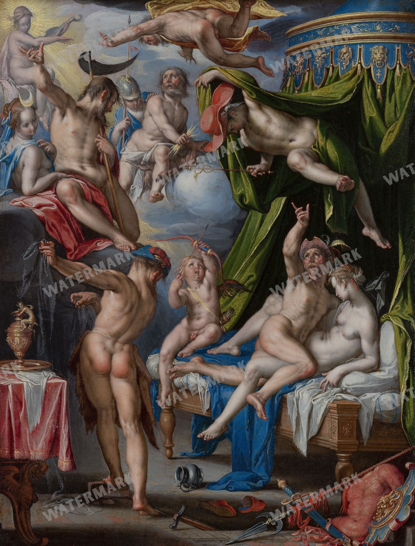 Wall Art Vintage Paintings