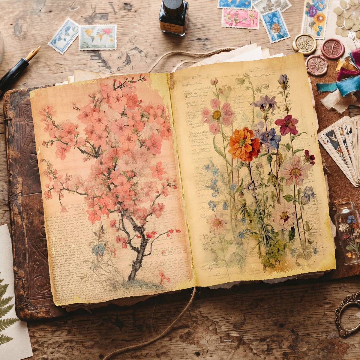 Wildflowers Digital Papers