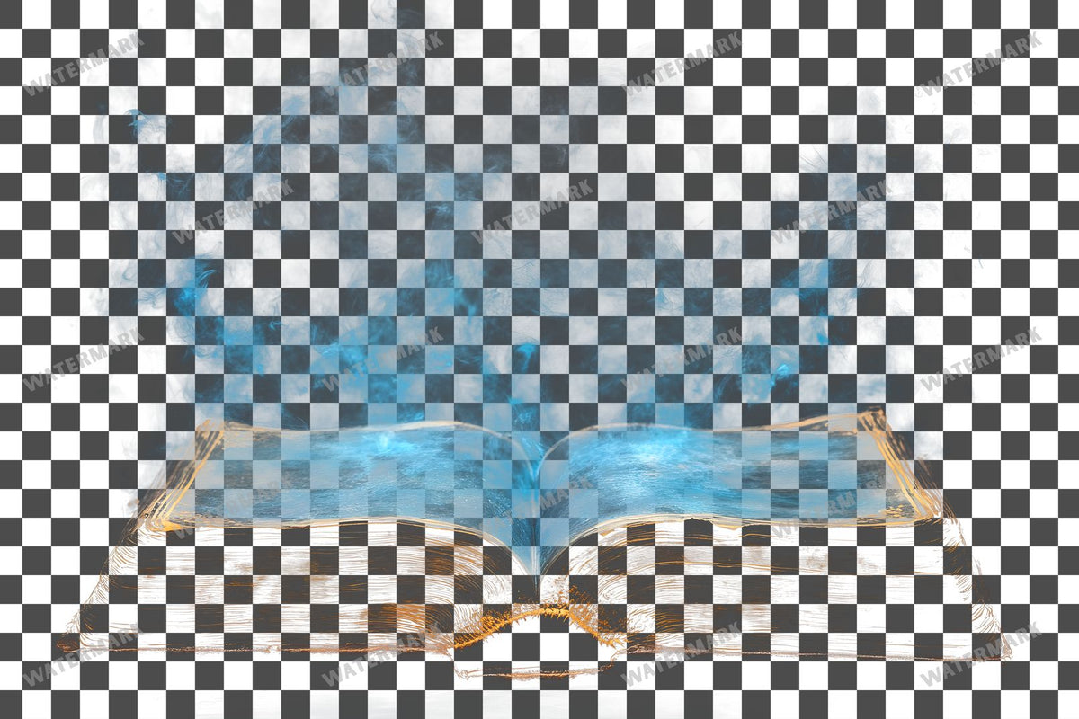Witch Book Transparent Overlay Pngs