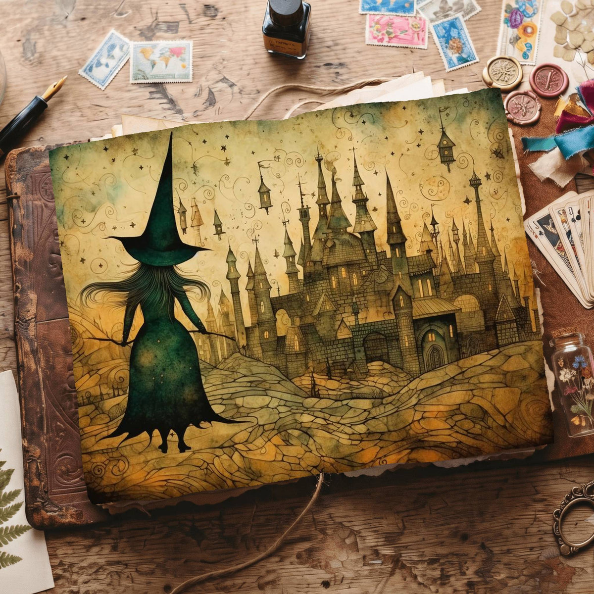 Witch Castle Digital Papers