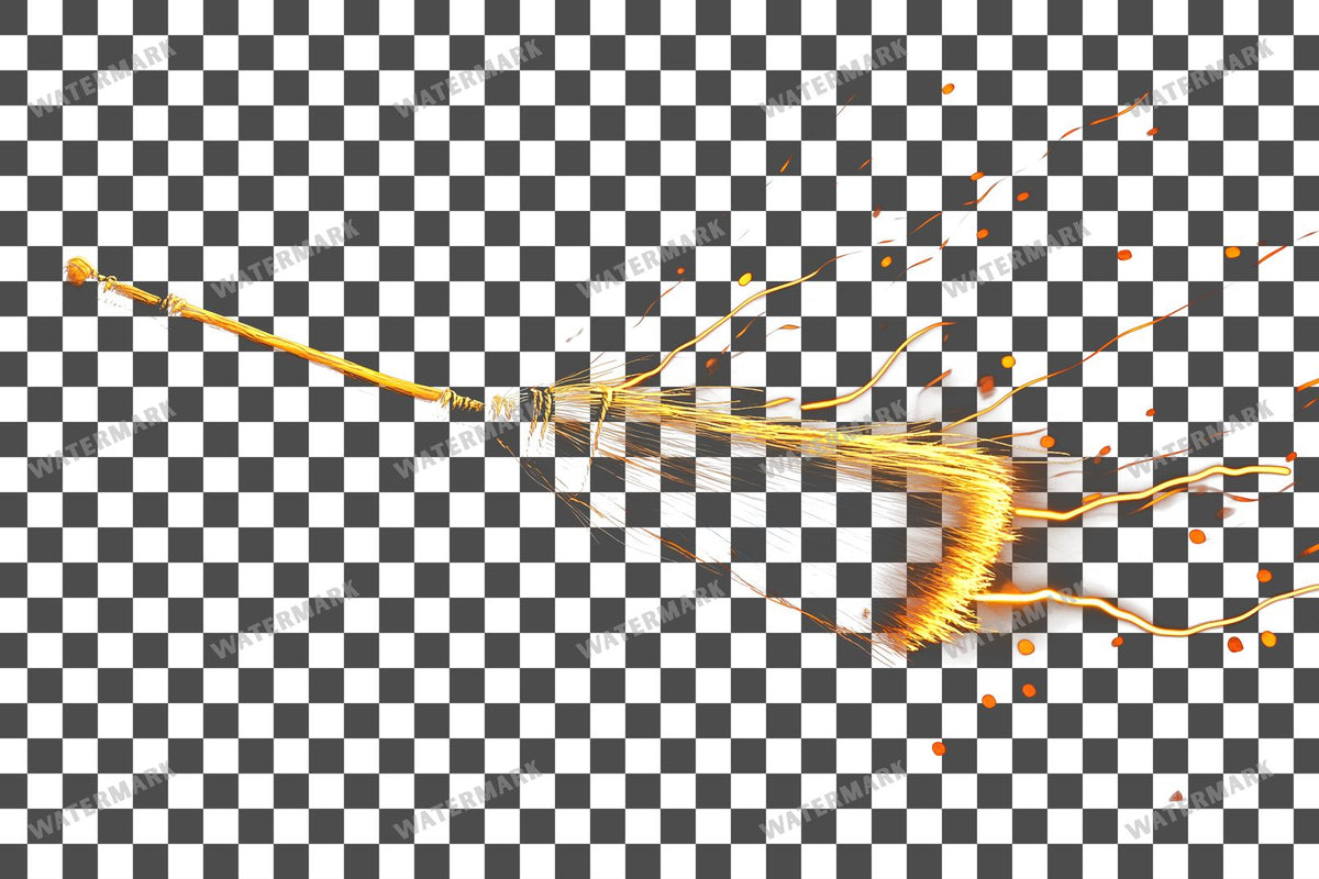 Witch’S Broom Transparent Overlay Pngs