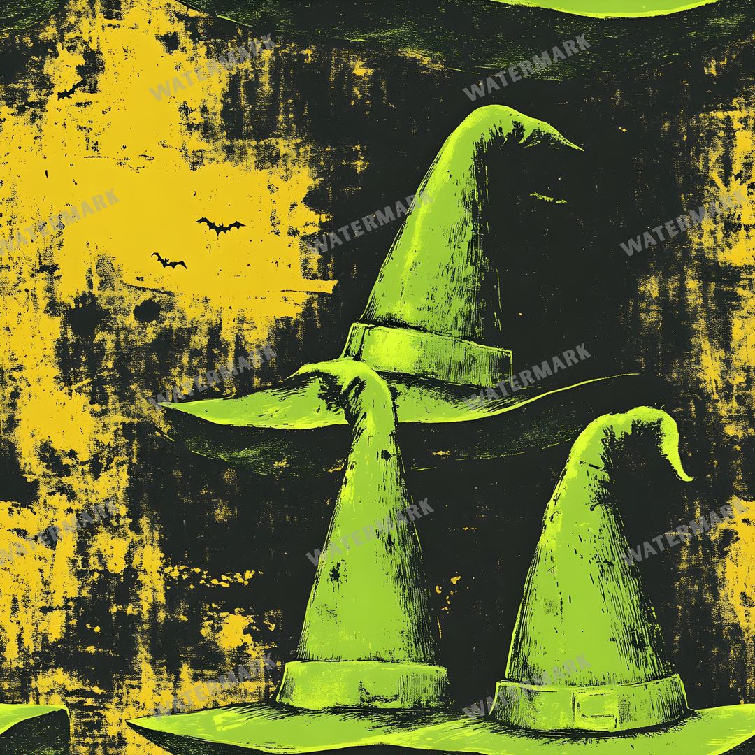 Witchcraft Seamless Pattern