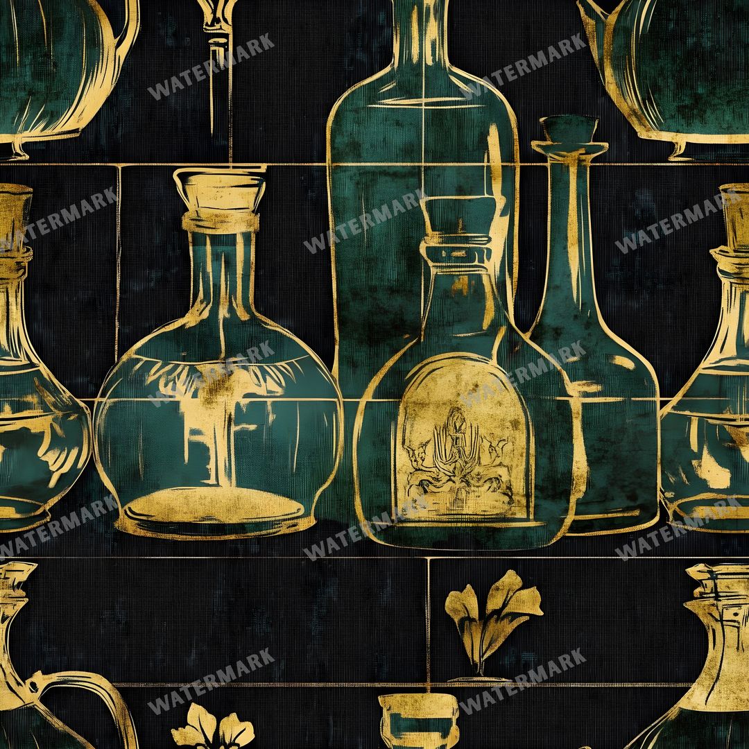 Witchcraft Seamless Pattern