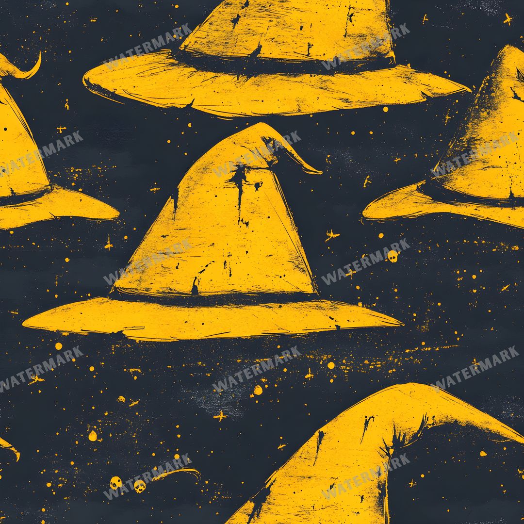 Witchcraft Seamless Pattern