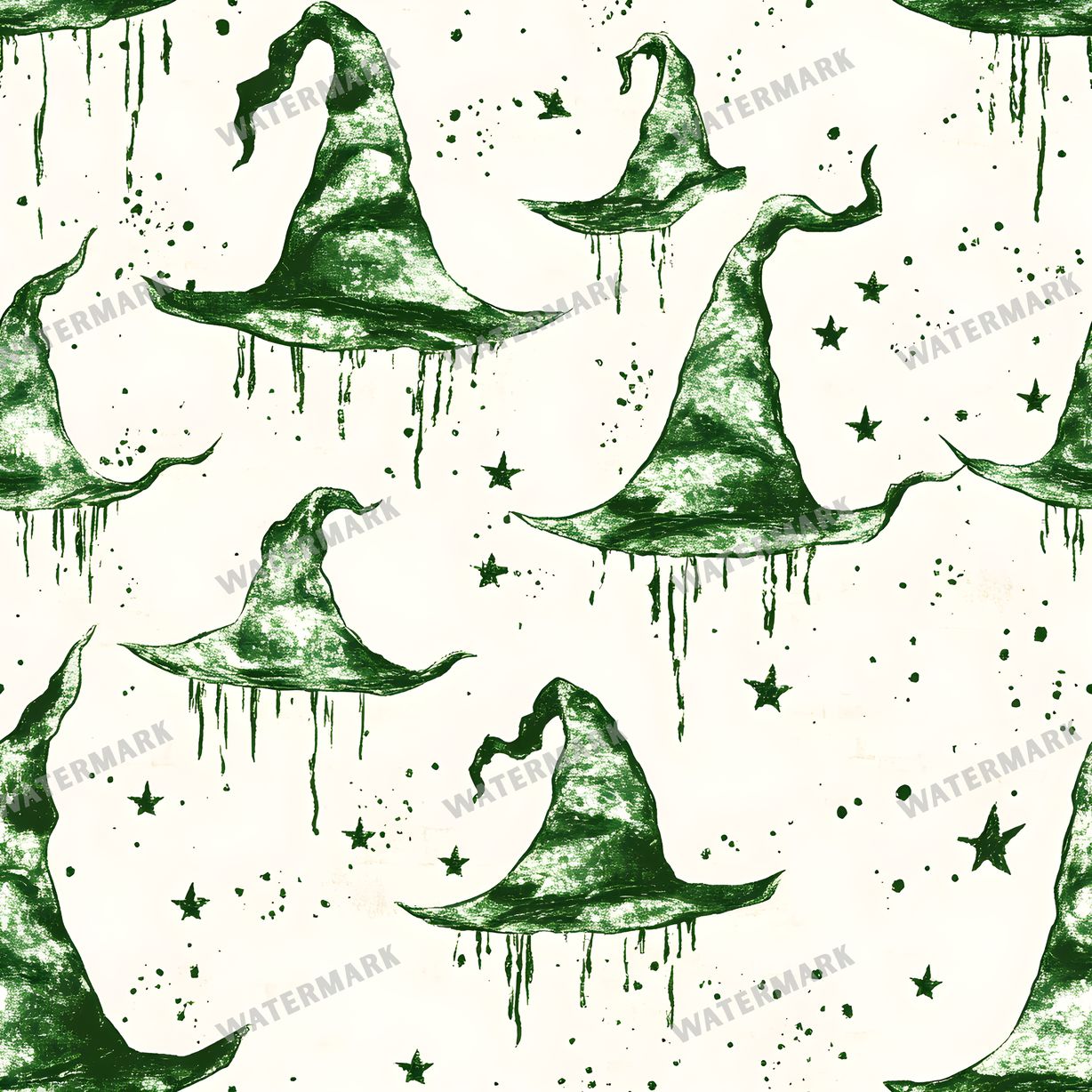 Witchcraft Seamless Pattern