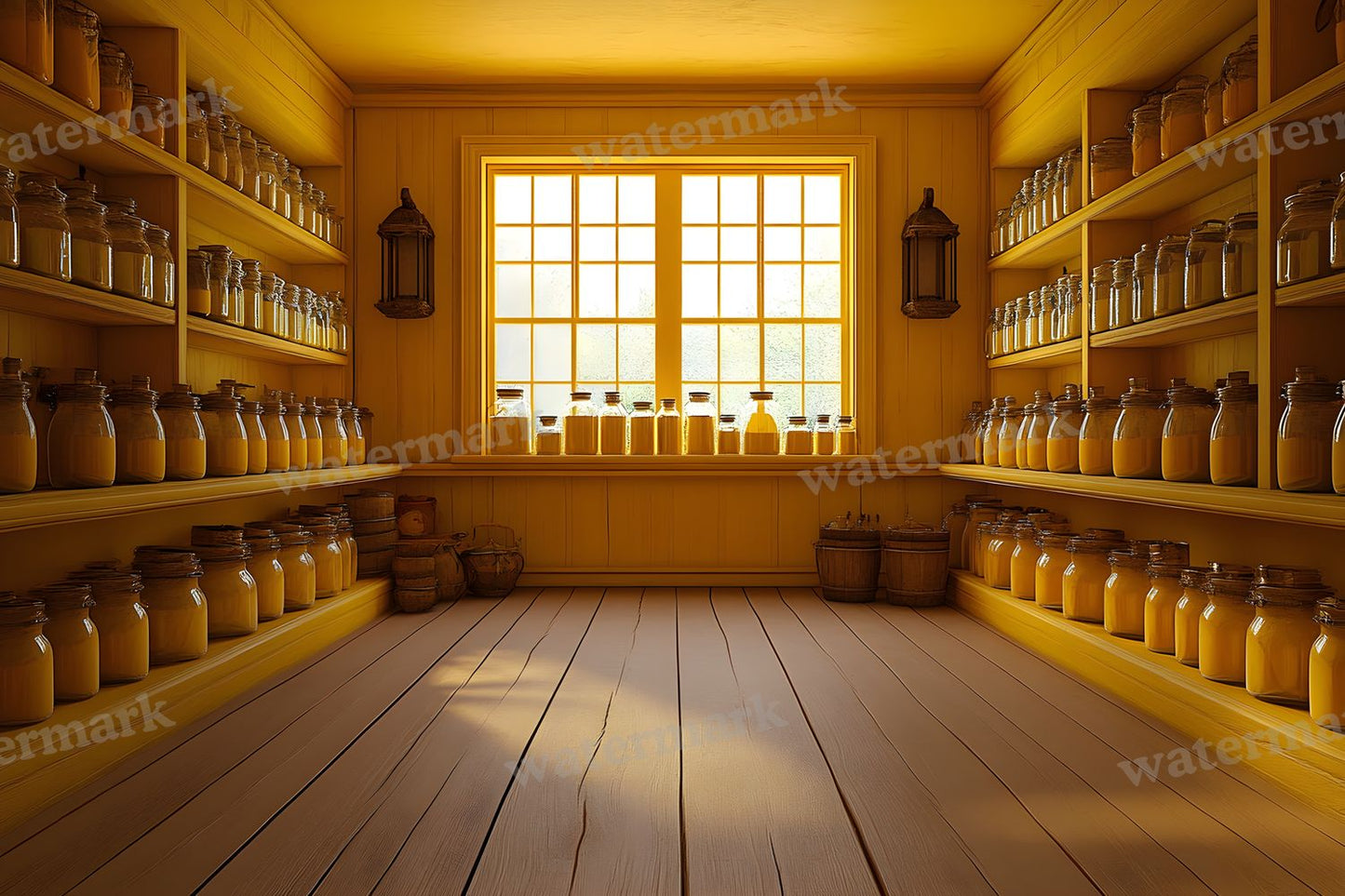 Witchs Apothecary Room Backdrop Images
