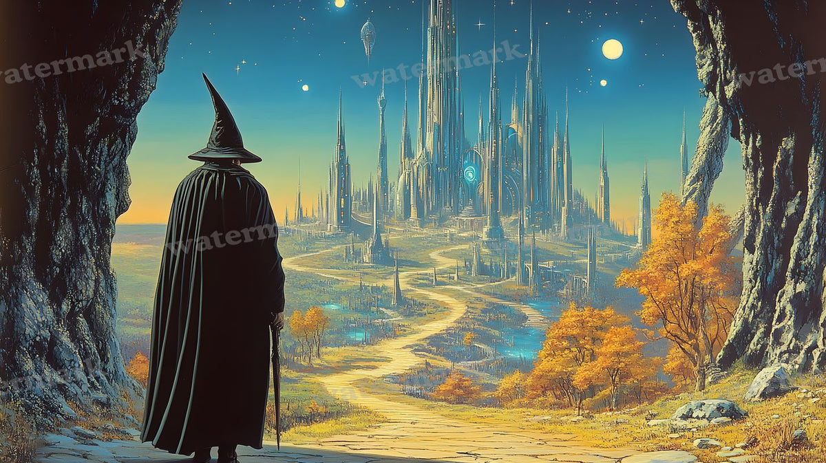 Wizard Walk Backdrop Images