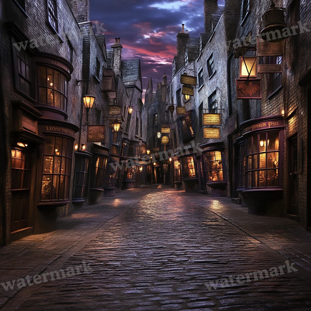 Wizarding School Movie Scene Backdrop Images