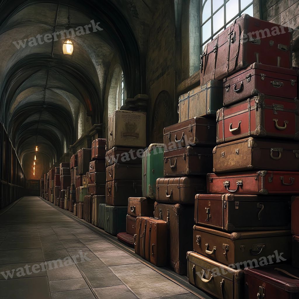 Wizarding School Train Platform Movie Scene Backdrop Images