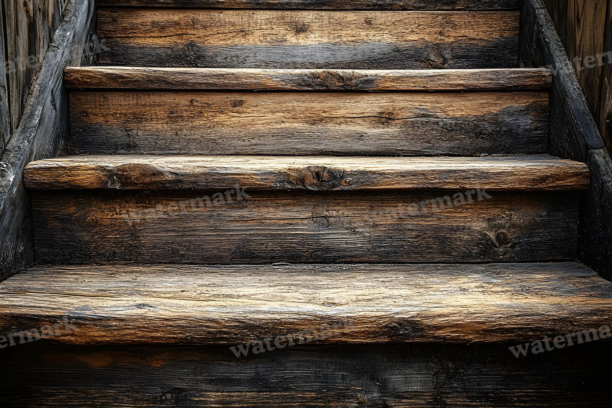Wooden Stairrustic Vintage Backdrop Images