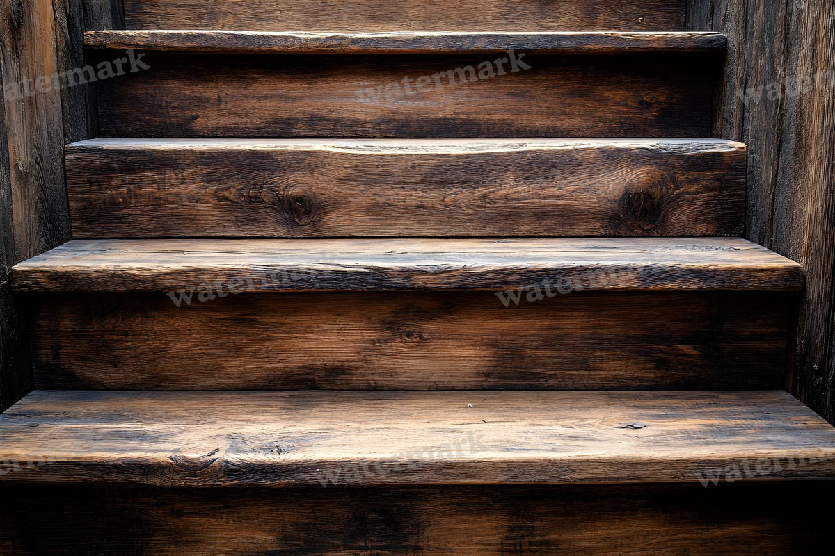 Wooden Stairrustic Vintage Backdrop Images