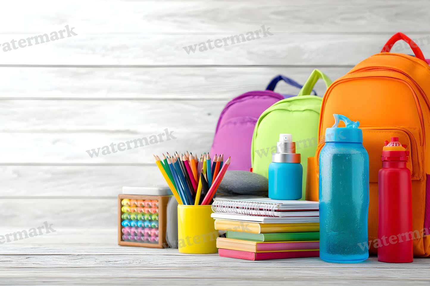 Wooden Table On White Backdrop Images